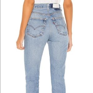 Re/done high rise Levi’s jeans